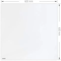 Vasner Infrarotheizung InfraRaster 60E Für Rasterdecke 350 W 60 Cm X 60 Cm -Hausheizung Geschäft 955329 4832 8