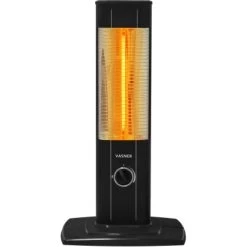Vasner Infrarot-Heizstrahler StandLine Mini 15 1500 W Schwarz