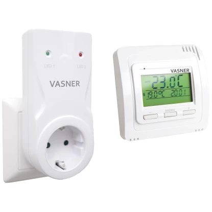 Vasner Funkthermostat-Sender VFTB-AS Mit Steckdosenempfänger 1 Vasner Funkthermostat-Sender VFTB-AS Mit Steckdosenempfänger