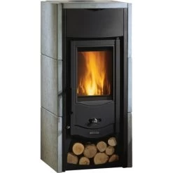 La Nordica Kaminofen Asia Naturstein 6 KW EEK: A+ Gratis Anzündpapier -Hausheizung Geschäft 962802 1009 1