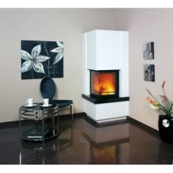 Hark Heizkamin Easy 500 Granit Naturschwarz 8 KW EEK: A+