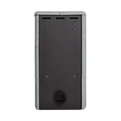 Hark Dauerbrand-Kaminofen Taifun Schwarz Naturstein Grau 8 KW Automatik EEK: A+ -Hausheizung Geschäft aifun Naturstein Ansicht 3