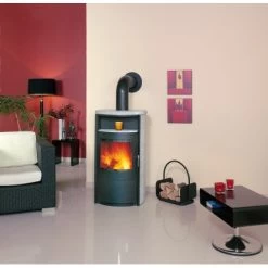 Hark Dauerbrand Kaminofen Taifun Naturstein 6 KW Mit Automatik EEK: A+