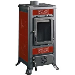 La Nordica Kaminofen Fulvia Kachel Bordeaux 6 KW EEK: A+ -Hausheizung Geschäft fulvia bordeaux liberty 2