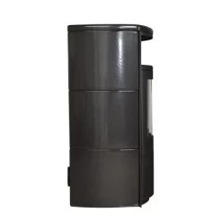 Hark Dauerbrand-Kaminofen Taifun Meteorschwarz Kacheln 8 KW Automatik EEK: A+ -Hausheizung Geschäft n meteor schwarz Ansicht 2