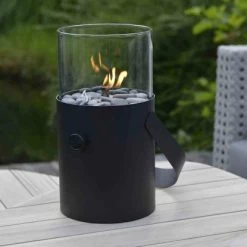 Cosi Gaslaterne Cosiscoop Ø16 Cm X 30 Cm Schwarz -Hausheizung Geschäft osiscoop schwarz 16x30cm 4