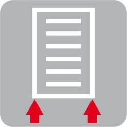 Schulte Design-Heizkörper Olympia Anschluss Unten 121,5 Cm X 60 Cm Alpinweiß -Hausheizung Geschäft uss unten rechts und links